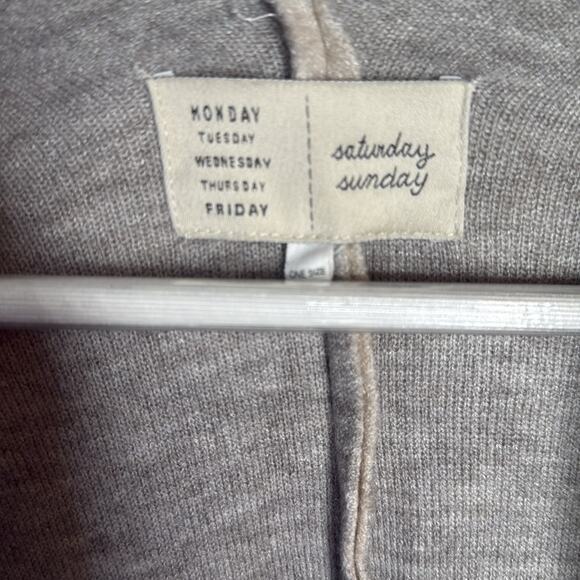 Anthropologie Saturday/Sunday Cozy Soft Knit Wrap Poncho W1419 One size - Picture 4 of 6